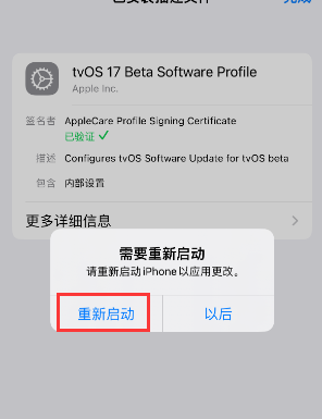 成都苹成都果维修网点分享为什么屏蔽iOS更新会失效