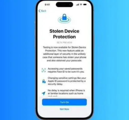 成都苹果授权维修店分享被盗设备保护功能开启方法 