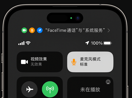 成都苹果授权维修网点分享iPhone在通话时让你的声音更清晰 